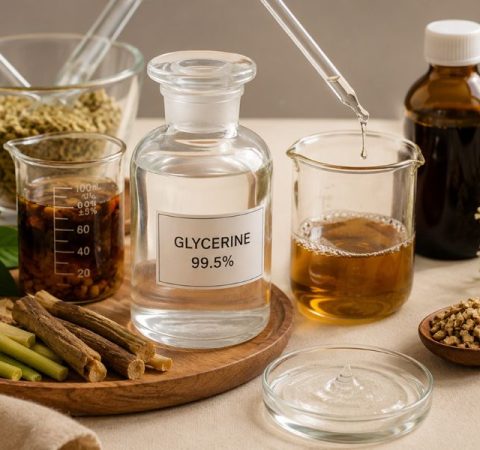 บทบาทของ Glycerine 99.5% ในการทำหน้าที่เป็นตัวทำละลายสารสกัดสมุนไพรและยาเชื่อมสูตรปราศจากแอลกอฮอล์