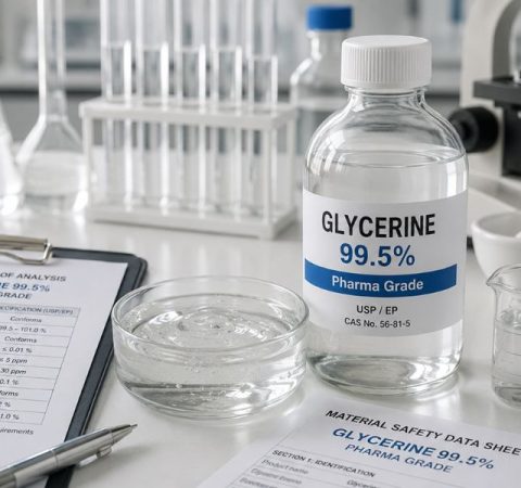 เจาะลึกมาตรฐาน Glycerine 99.5% เกรดเภสัชกรรม (Pharma Grade): ข้อกำหนด USP/EP ที่โรงงานยาห้ามมองข้าม